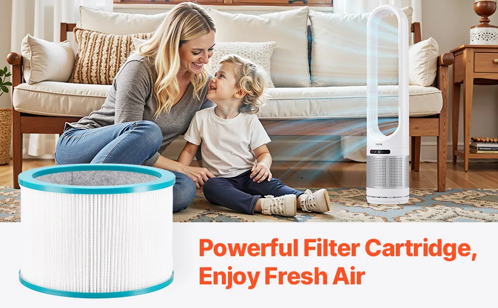 VEVOR Replacement Filter for Tower Fan 7.4inch overview