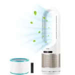 VEVOR Tower Fan Bladeless 34inch Cool/Warm Air + Purificatio product image 1