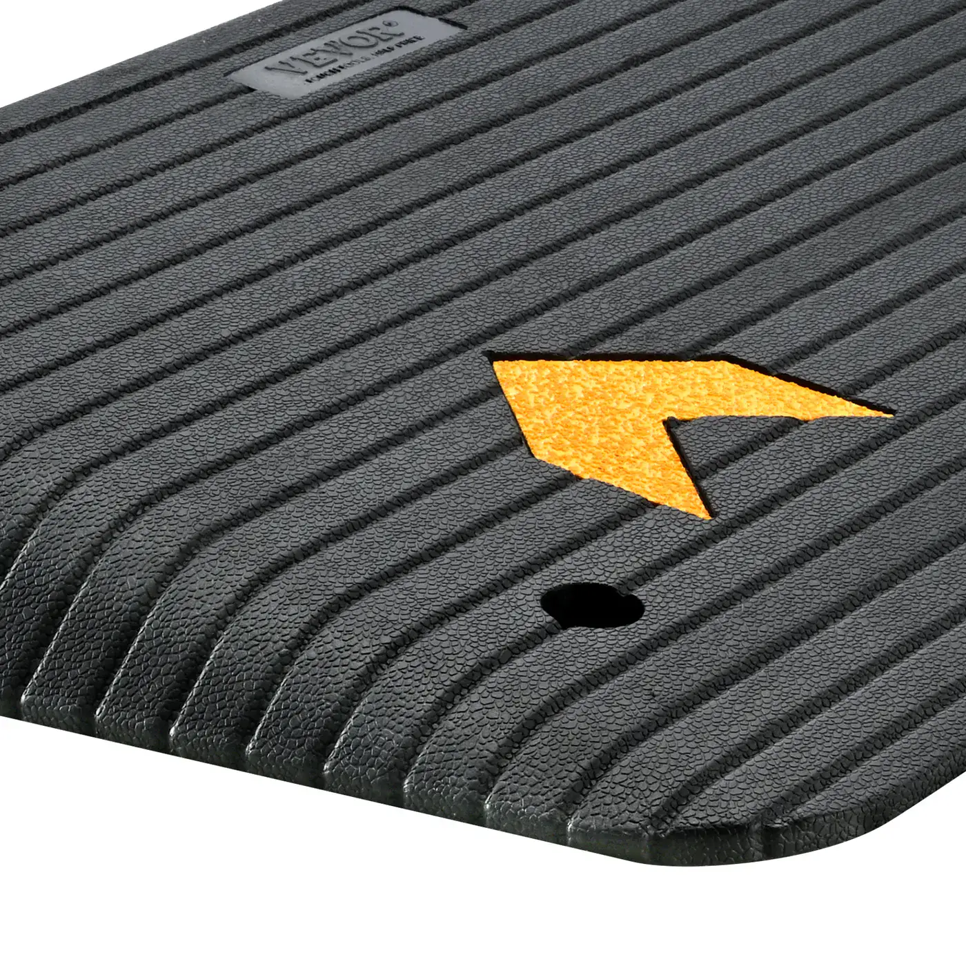 VEVOR Upgraded Rubber Threshold Ramp 4 inch H Effortless Uphill