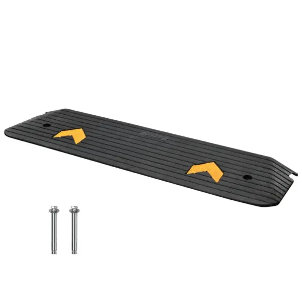 VEVOR Upgraded Rubber Threshold Ramp 1 inch H product image 1