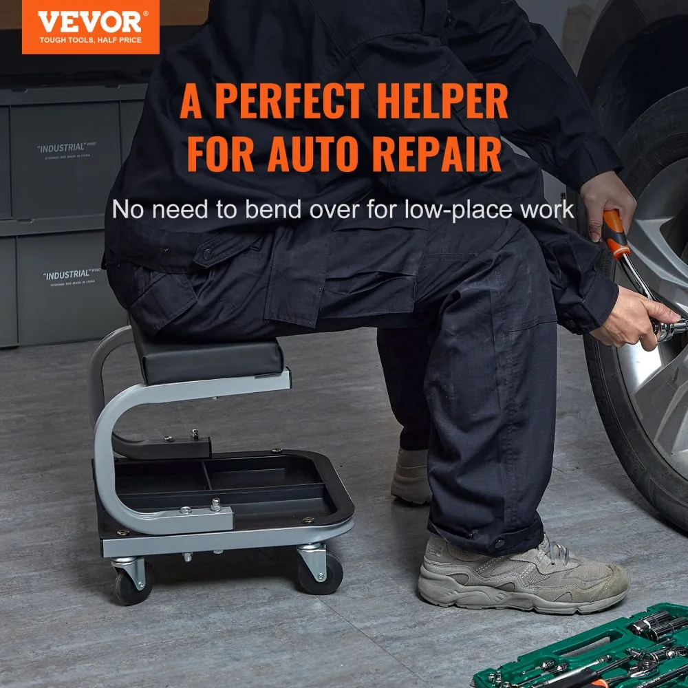 VEVOR mechanic stool used under car