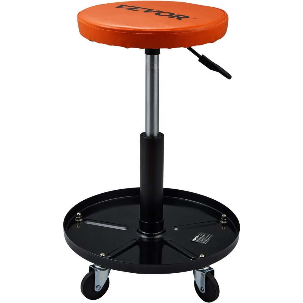 VEVOR Mechanic Stool 250 LBS Rolling with Tool Tray durability detail