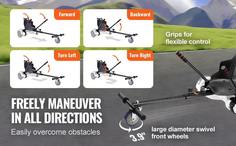 VEVOR Hoverboard Seat Attachment(Not included hoverboards) feature 2