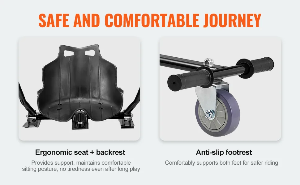 VEVOR Hoverboard Seat Attachment(Not included hoverboards) feature 3