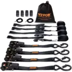 VEVOR Ratchet Tie Down Straps (4PK) 1 inch*15 ft product image 1