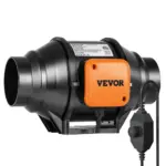 VEVOR Inline Duct Fan Standard Knob Speed Control AC 4 inch product image 1