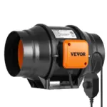 VEVOR Inline Duct Fan Standard Knob Speed Control AC 6 inch product image 1