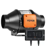 VEVOR Inline Duct Fan PWM Temperature & Humidity Control product image 1