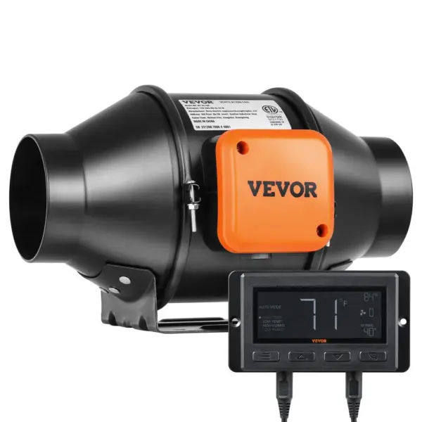 VEVOR Inline Duct Fan PWM Temperature & Humidity Control product image 1