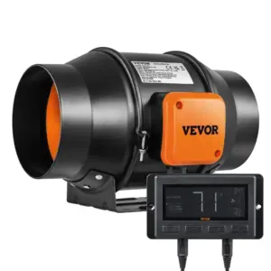 VEVOR Inline Duct Fan PWM Temperature & Humidity Control product image 1