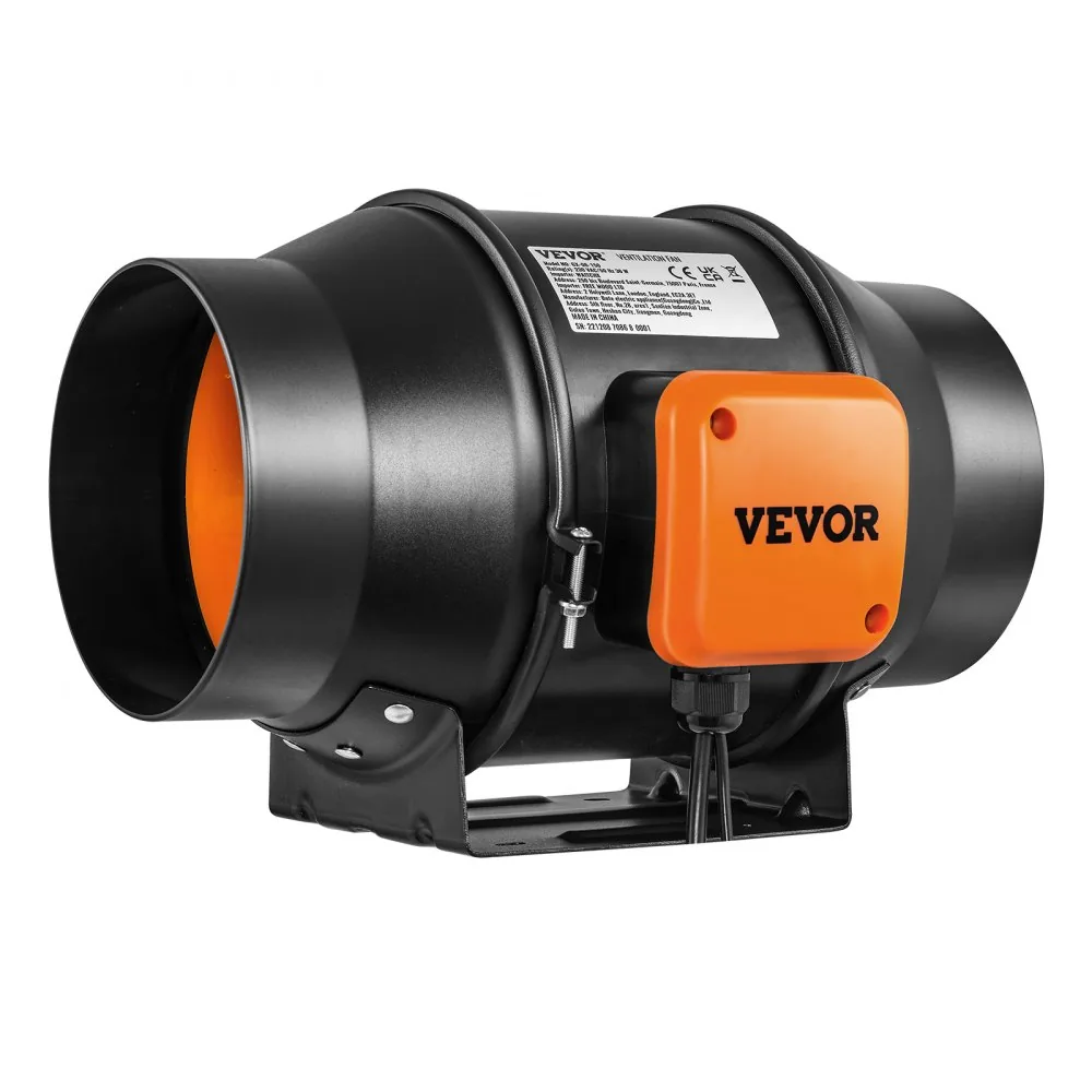 VEVOR Inline Duct Fan PWM Temperature & Humidity Control product image 10