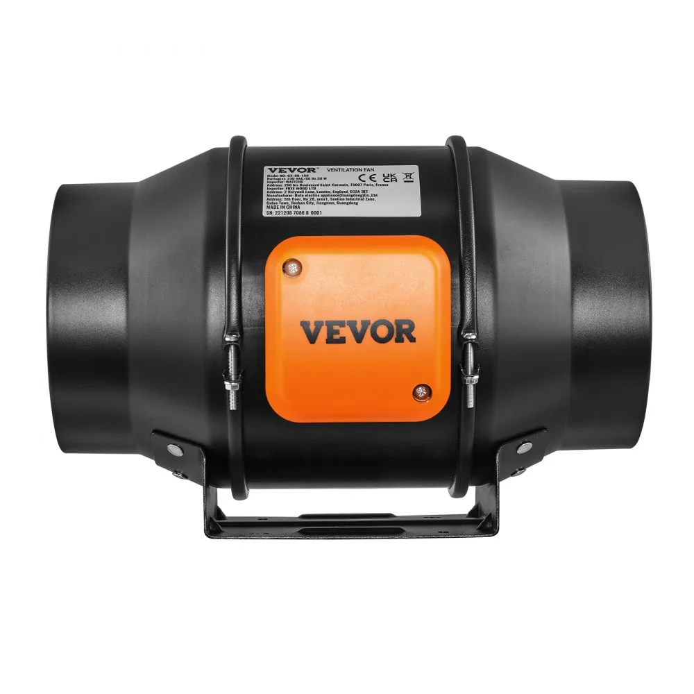 VEVOR Inline Duct Fan PWM Temperature & Humidity Control product image 11
