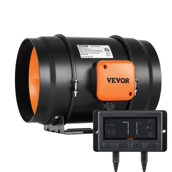 VEVOR Inline Duct Fan PWM Temperature & Humidity Control product image 1