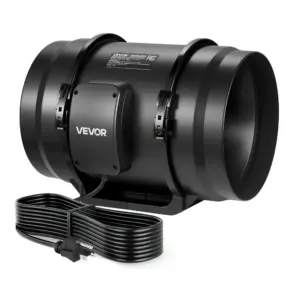 VEVOR 8" Inline Duct Fan Without Controller AC 8 inch product image 1