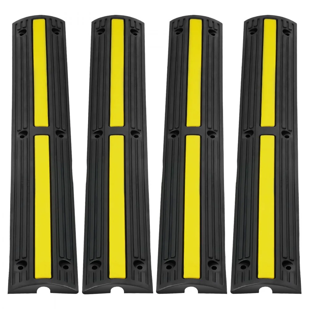 VEVOR cable protector ramp 4 pack front view