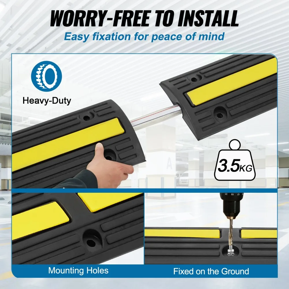 VEVOR 39 inch cable ramp dimensions
