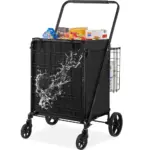 VEVOR Folding Shopping Cart with Removable Waterproof Liner product image 1