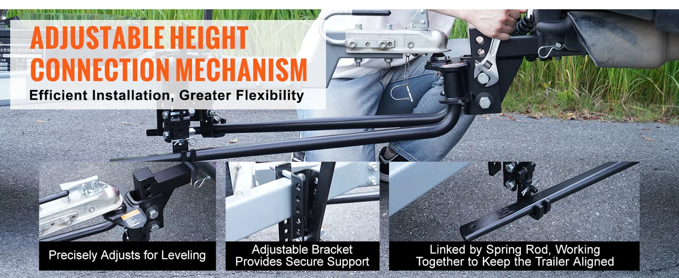 VEVOR Weight Distribution Hitch 1500 lbs feature 4