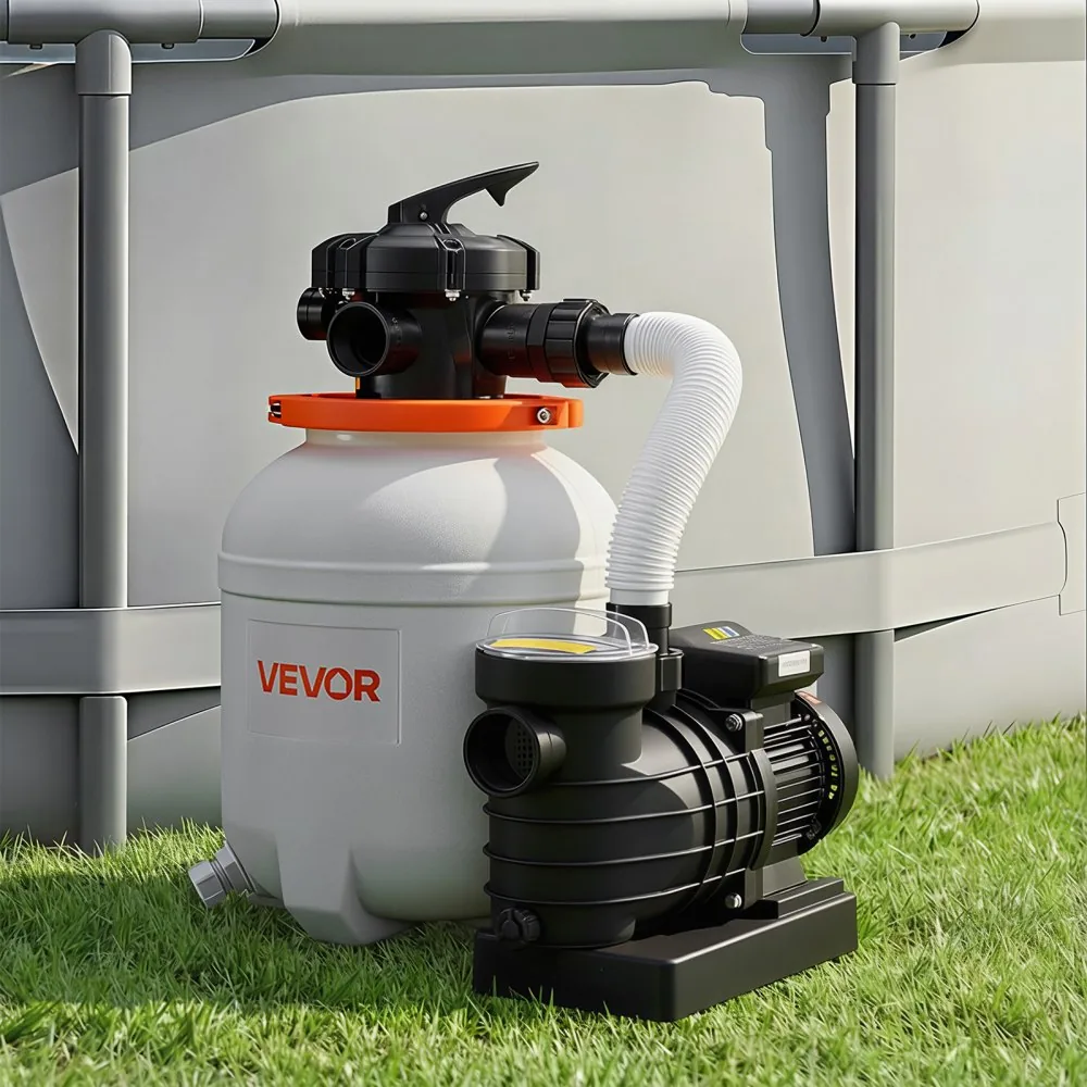 VEVOR sand filter pump hose connection setup