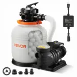 VEVOR 14 inch sand filter pump front view
