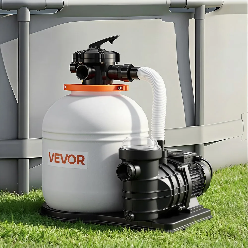 VEVOR sand filter pump hose connection setup
