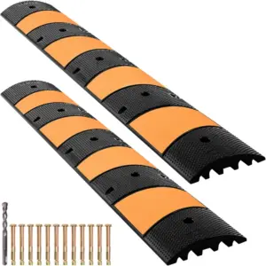 VEVOR Rubber Speed Control Hump 72.8x12.2x2.2 in 2 Channels product image 1