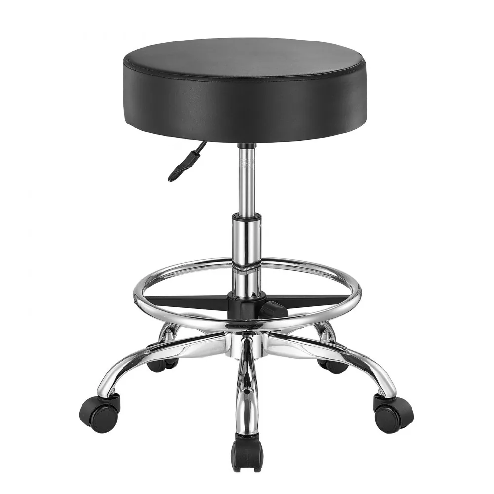 VEVOR Rolling Stool with Foot Rest 450 LBS Height Adjustable durability detail