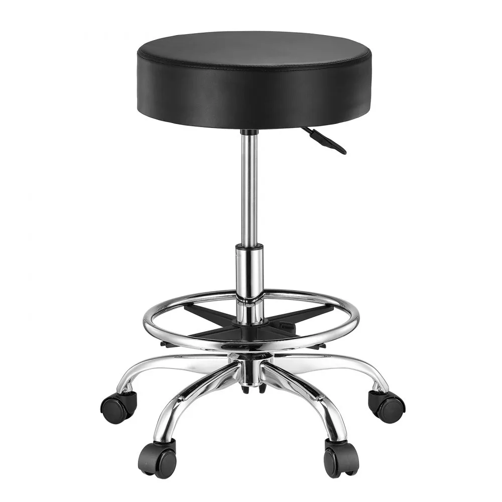 VEVOR Rolling Stool with Foot Rest 450 LBS Height Adjustable application detail