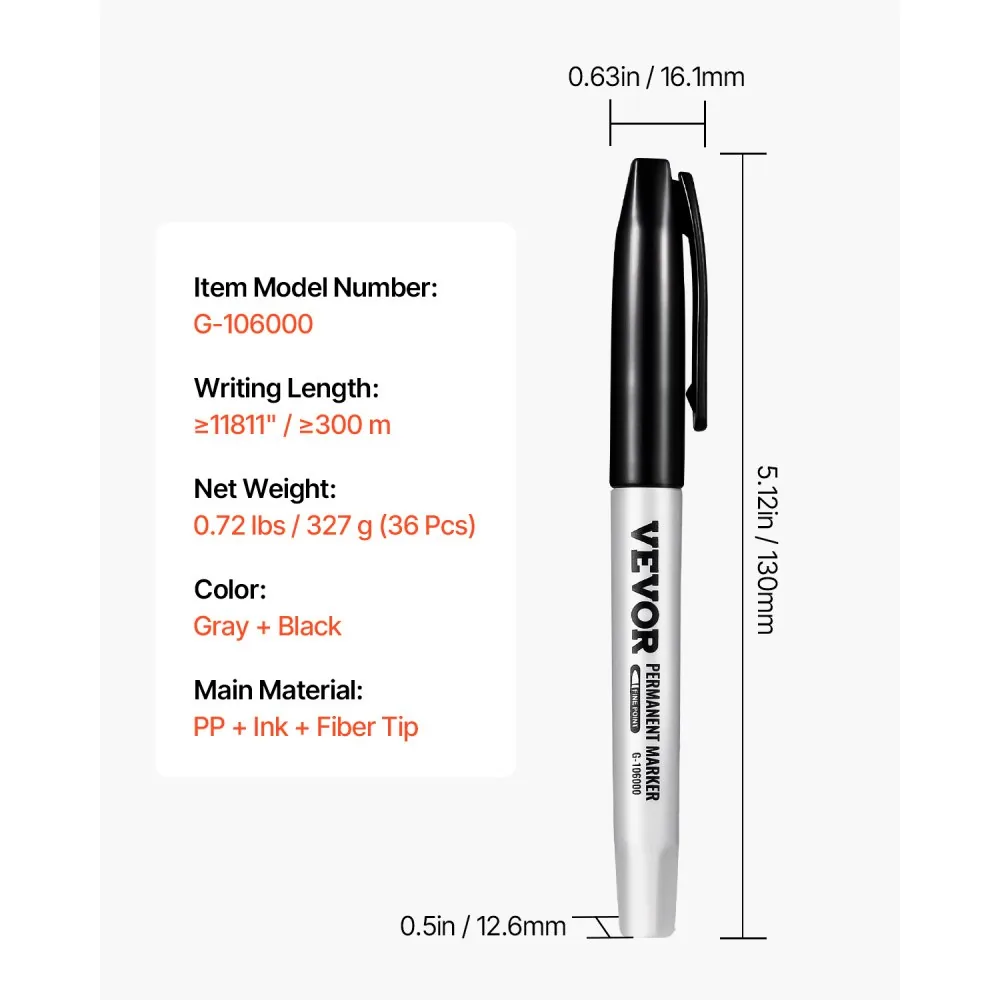 VEVOR Permanent Markers product image 7