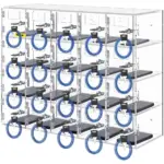 VEVOR Cell Phone Storage Locker 20 Slots with Keys front view