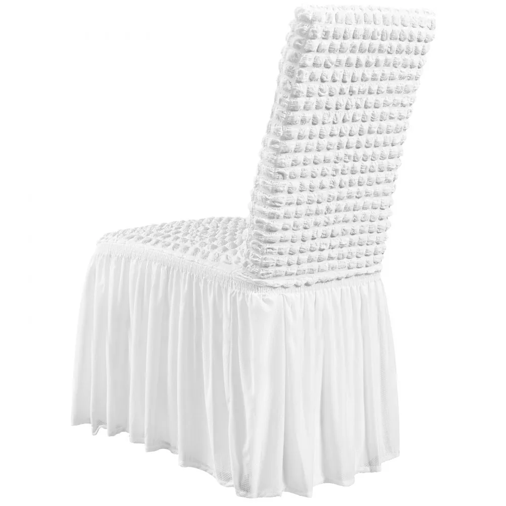 VEVOR Stretch Spandex Folding Chair Covers 4 PCS White-for B product image 9