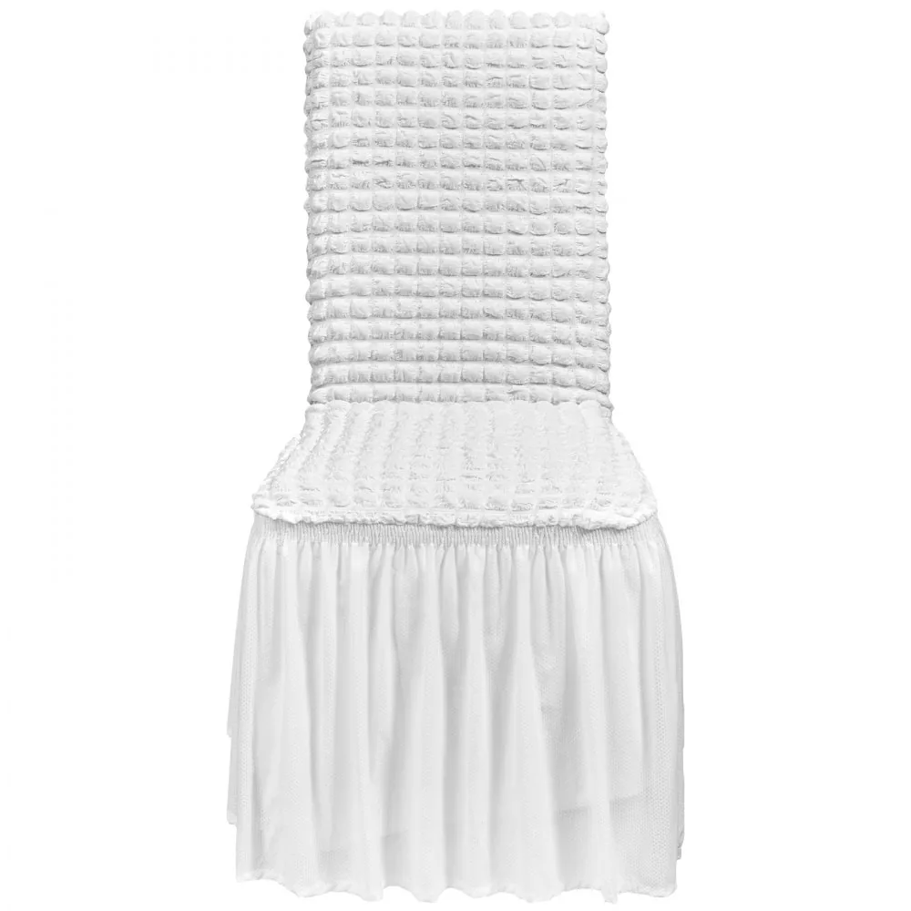 VEVOR Stretch Spandex Folding Chair Covers 4 PCS White-for B product image 10