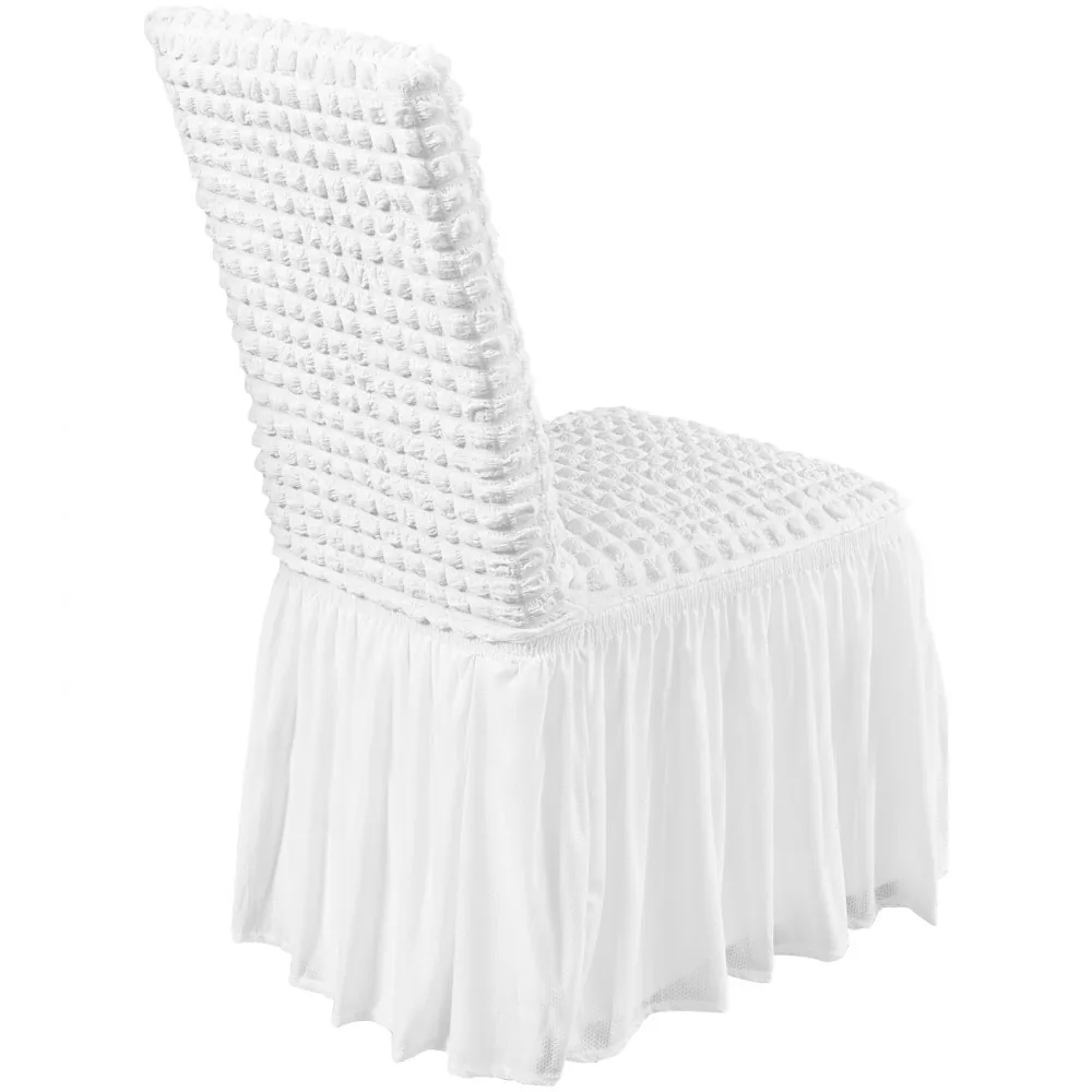 VEVOR Stretch Spandex Folding Chair Covers 4 PCS White-for B product image 12