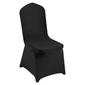 VEVOR Stretch Spandex Folding Chair Covers 50 PCS Black-for product image 1