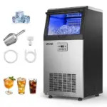 VEVOR commercial ice maker 100 lbs/24h front view