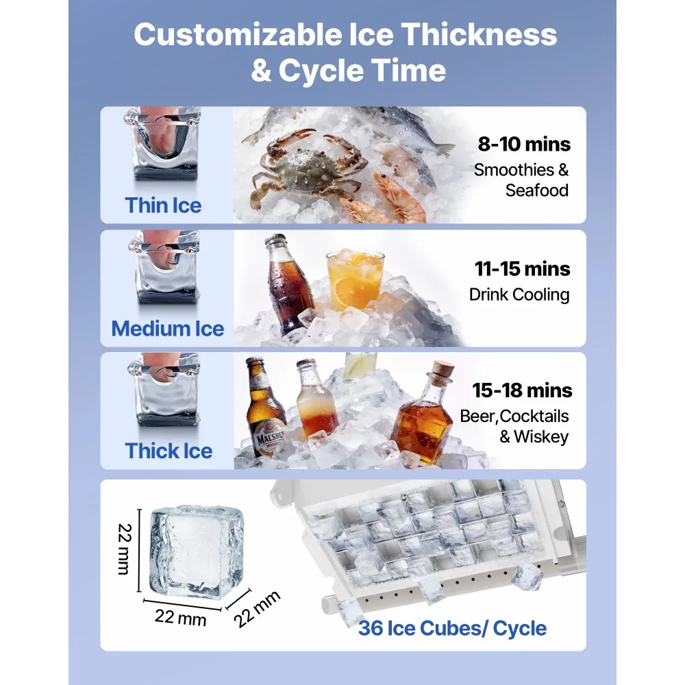 commercial ice maker ice storage bin and scoop