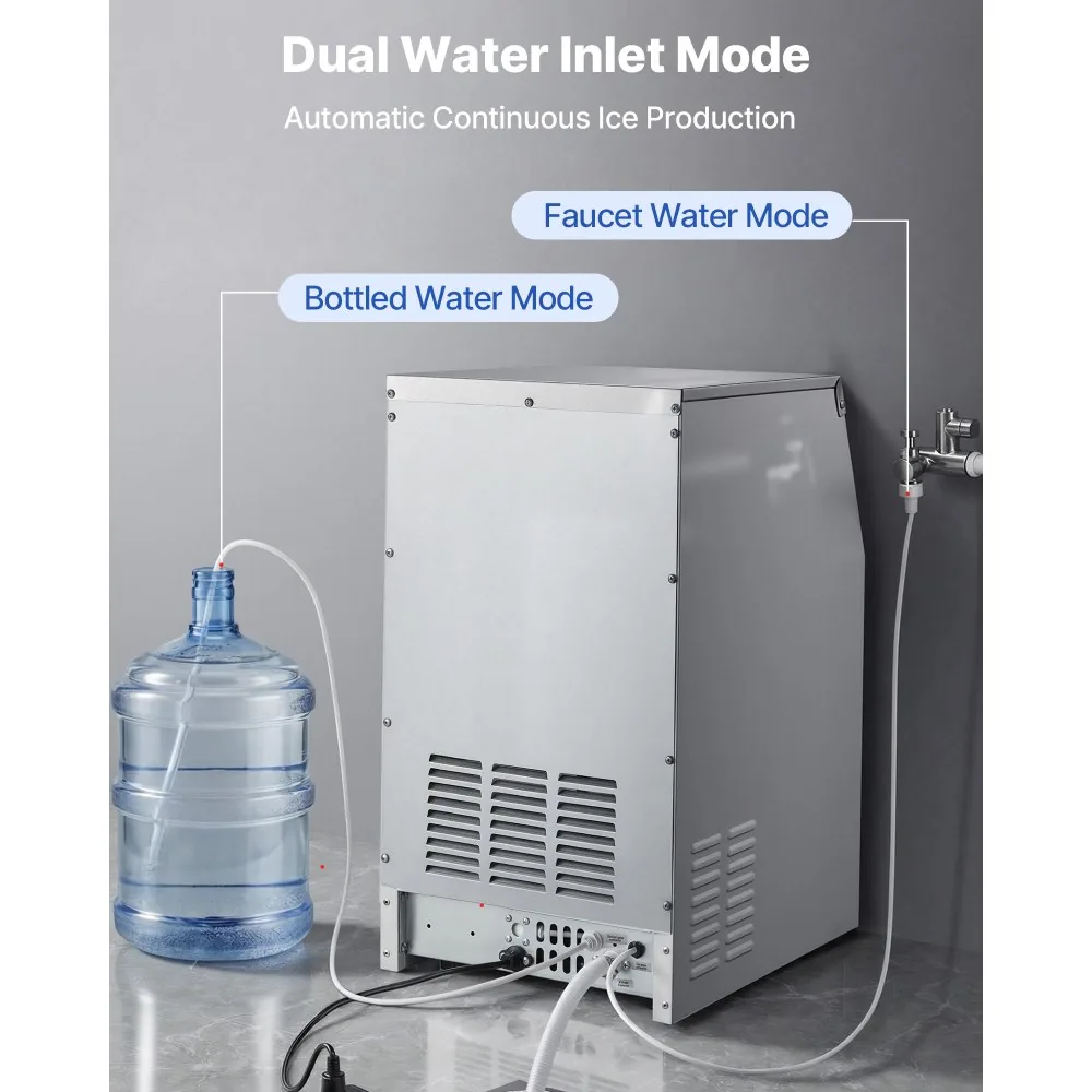 commercial ice maker dimensions