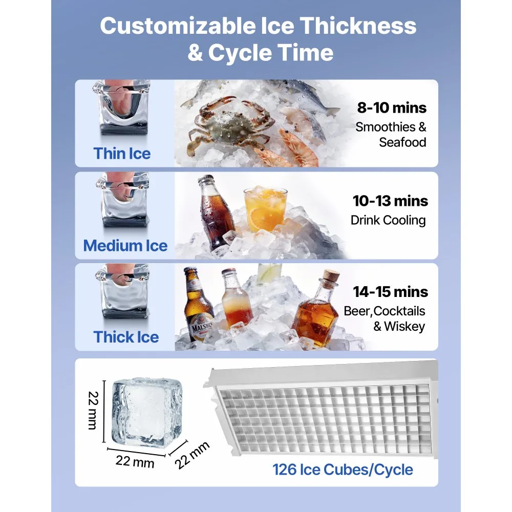 commercial ice maker ice storage bin and scoop