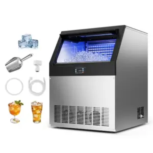 VEVOR commercial ice maker 440 lbs/24h front view