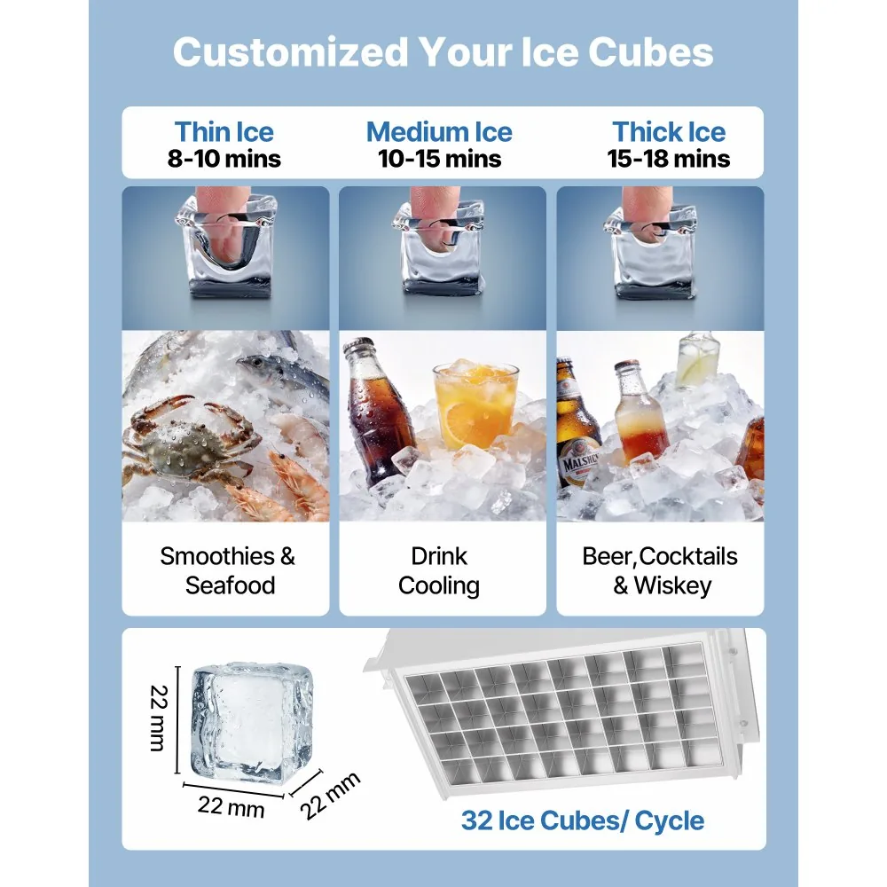 commercial ice maker ice storage bin and scoop