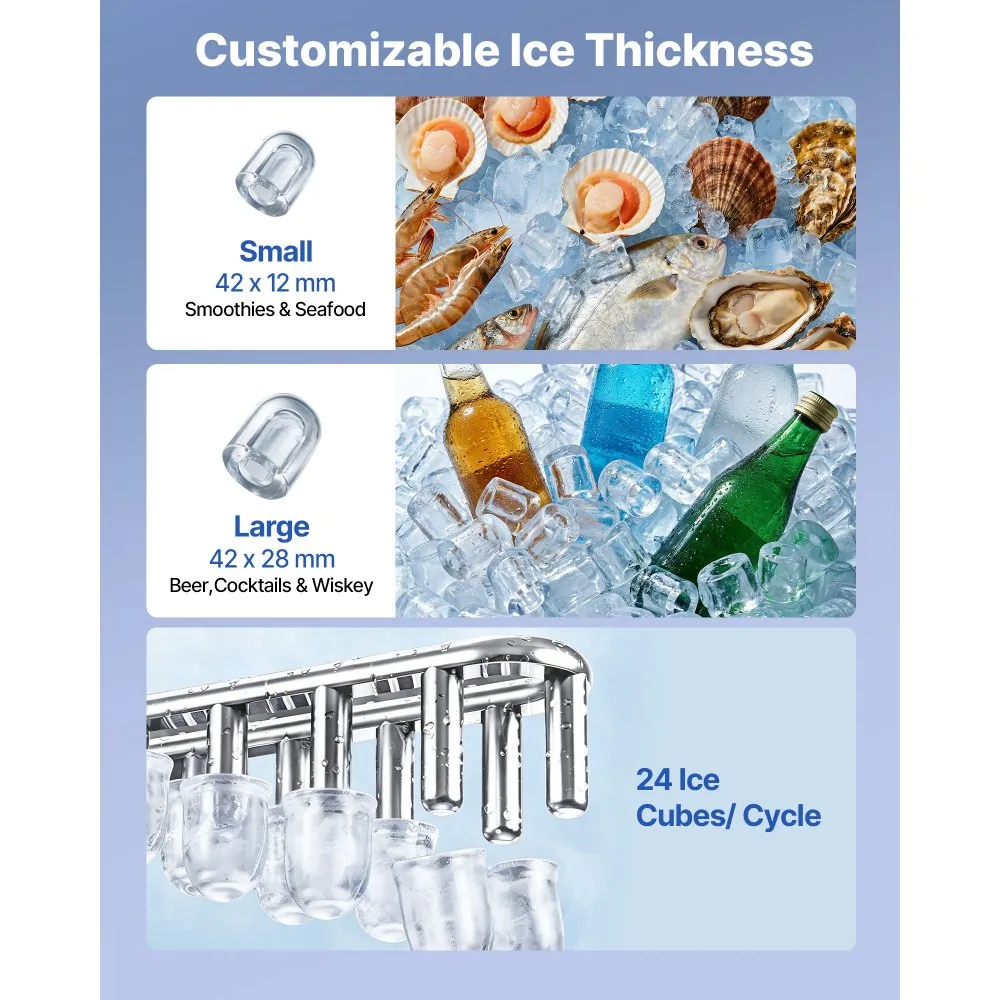 commercial ice maker ice storage bin and scoop