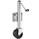 VEVOR Trailer Jack 2000 LBS with Wheel 12 in Lift front view