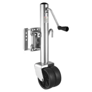 VEVOR Trailer Jack 1500 LBS with Wheel 12 in Lift front view
