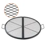 VEVOR X-Marks Fire Pit Grill Grate 36 in Foldable Round product image 1