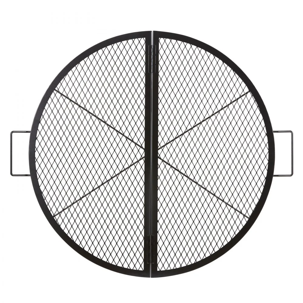 VEVOR X-Marks Fire Pit Grill Grate 36 in Foldable Round product image 9