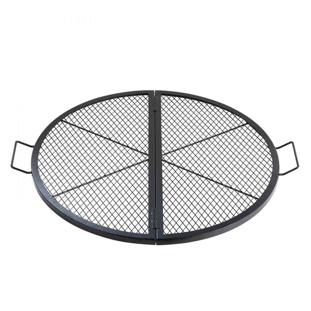 VEVOR X-Marks Fire Pit Grill Grate 36 in Foldable Round product image 12