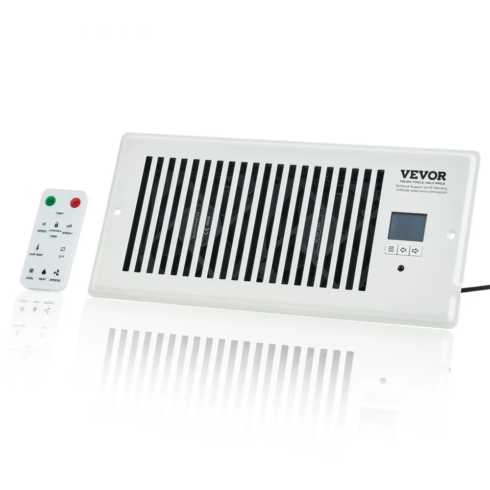 VEVOR register booster fan front view
