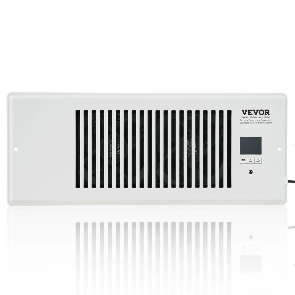 VEVOR 4 x 12 in booster fan features overview