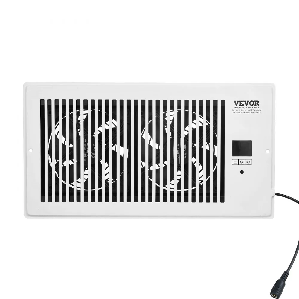 VEVOR 6 x 12 in booster fan features overview