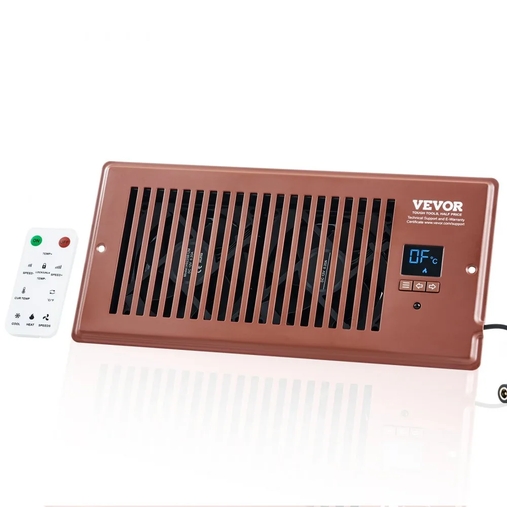 VEVOR smart vent fan heating room comfort